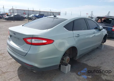 2014 Ford Fusion S Hybrid из США, поврежденный, VIN 3FA6P0UU6ER369008